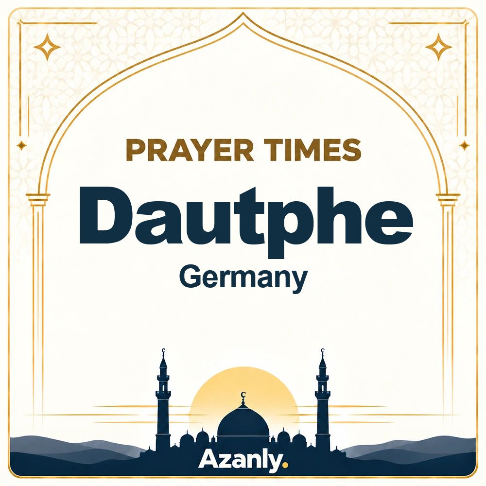 Prayer times in Dautphe, Germany