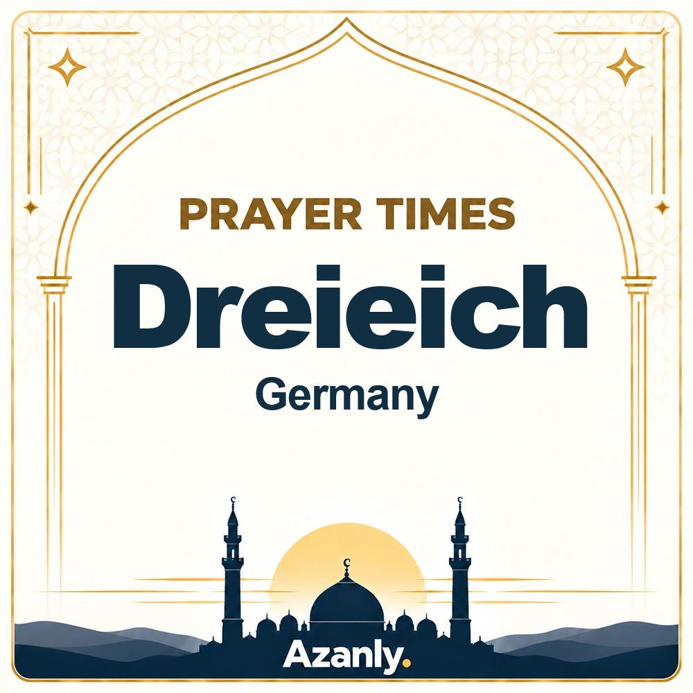 Prayer times in Dreieich, Germany