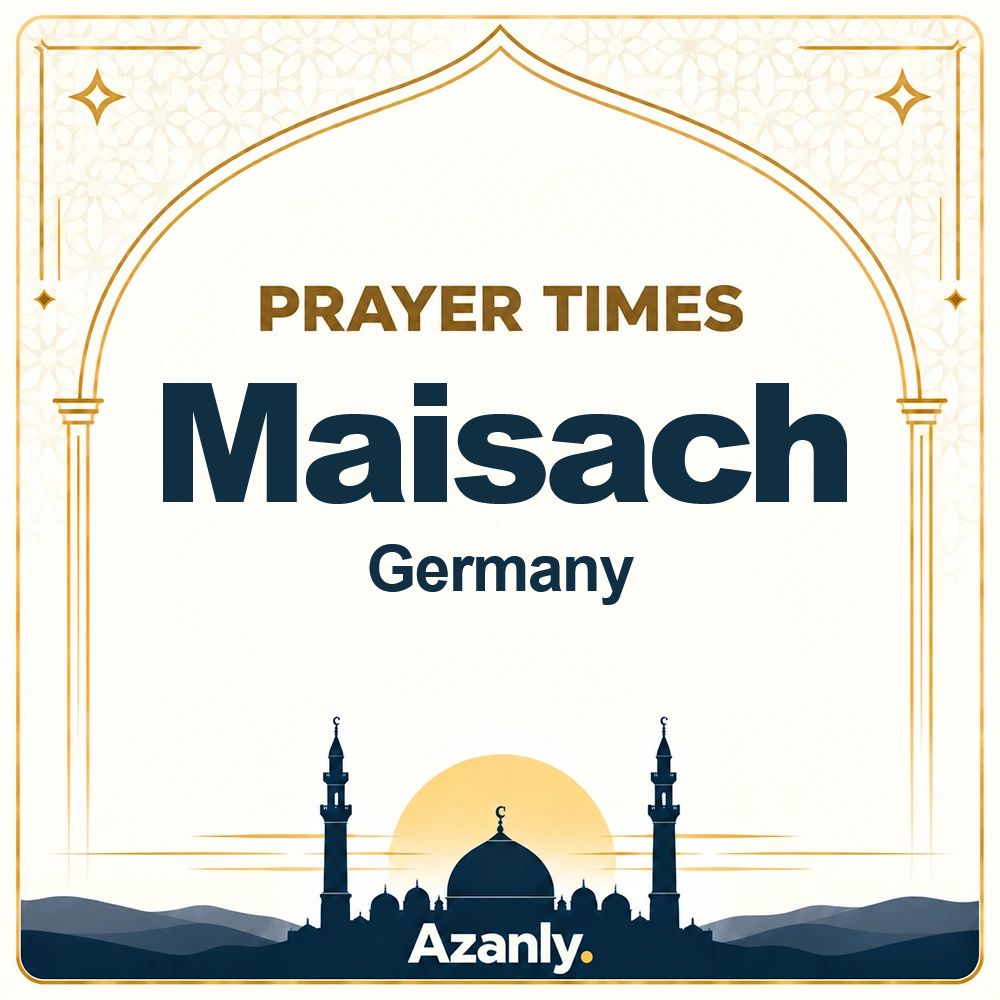 Prayer times in Maisach, Germany