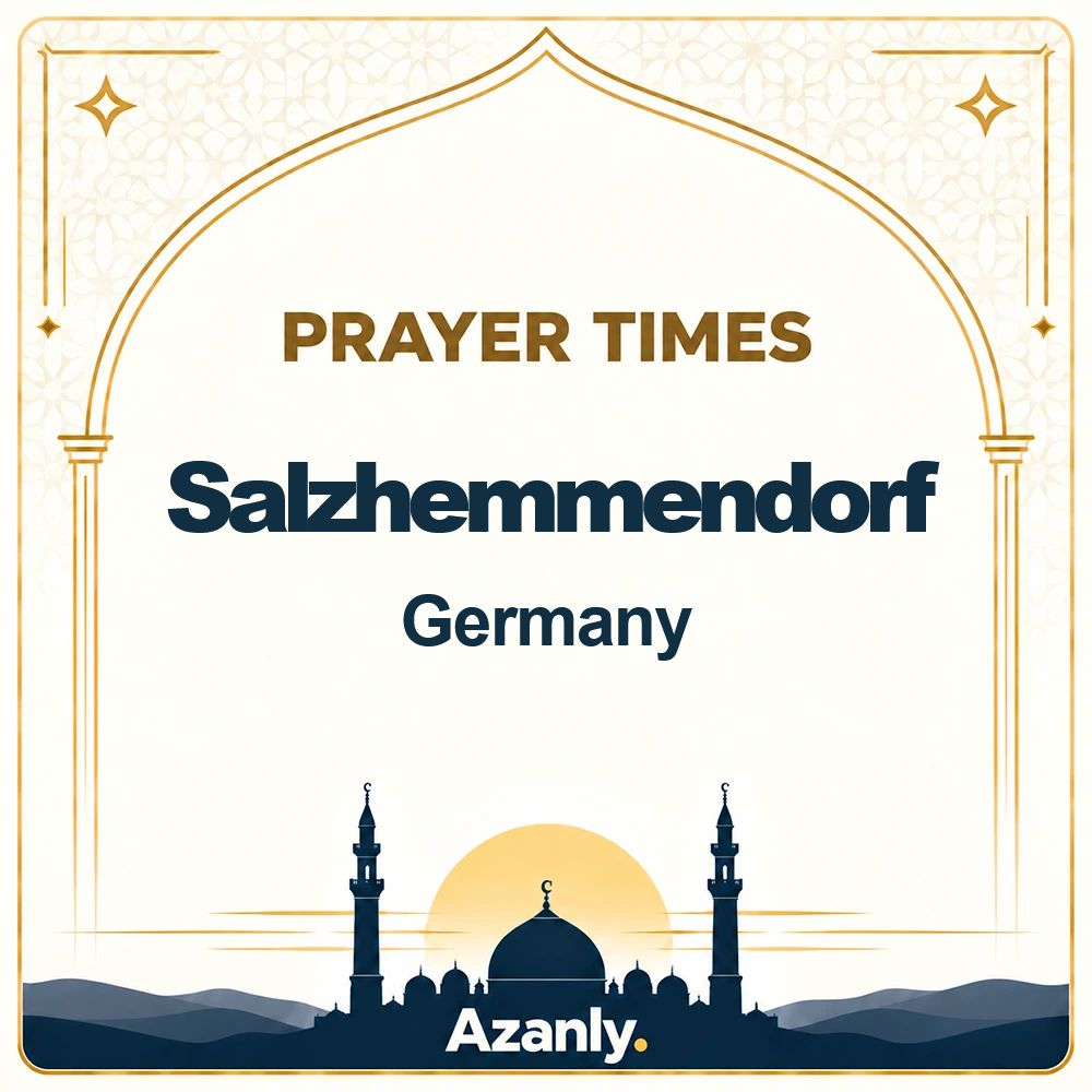 Prayer times in Salzhemmendorf, Germany