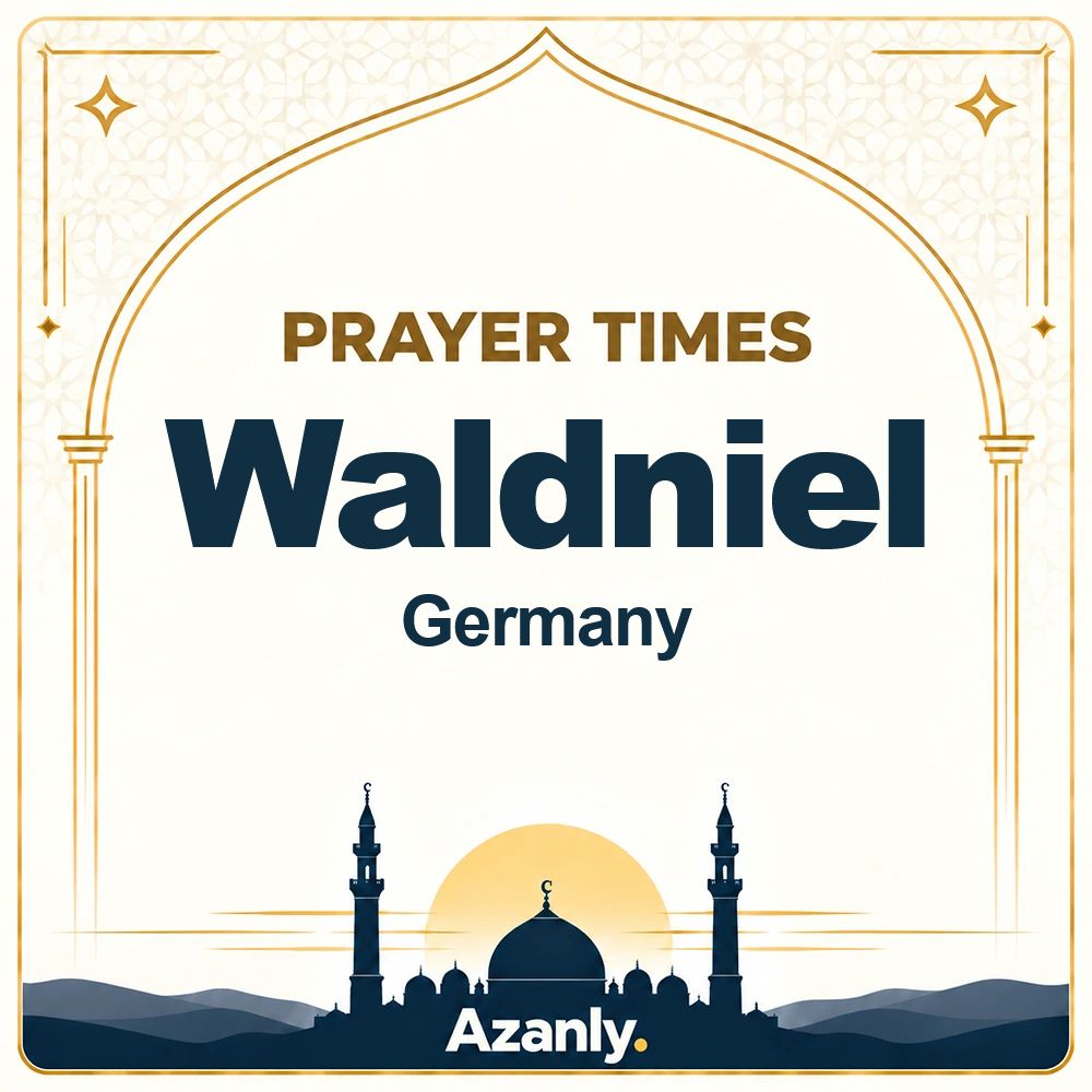 Prayer times in Waldniel, Germany